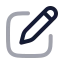 Penciledit icon with twotone rounded style