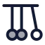 Pendulum icon with duotone rounded style