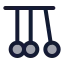 Pendulum icon with duotone standard style