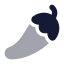 Pepper icon with bulk rounded style