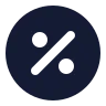 Percent Circle icon preview