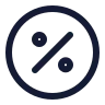 Percent Circle icon preview