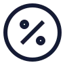 Percent Circle icon preview