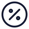 Percent Circle icon preview