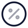 Percent Circle icon preview
