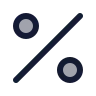 Percent icon preview