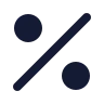 Percent icon preview
