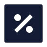Percent Square icon preview