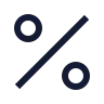 Percent icon preview