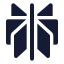 Perplexityai icon with solid standard style