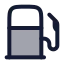 Petrolpump icon with duotone rounded style