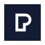 Pexels icon with solid sharp style