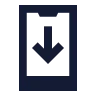 Phone Arrow Down icon preview