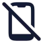 Phoneoff icon with solid rounded style