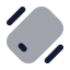 Phoneshake icon with bulk rounded style