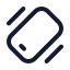 Phoneshake icon with stroke rounded style