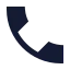 Phone icon with solid sharp style