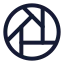 Picasa icon with stroke rounded style