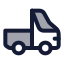 Pickup icon with duotone standard style