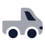 Pickup icon with bulk rounded style