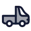 Pickup icon with duotone rounded style