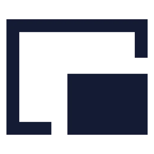 Picture In Picture 01 Icon in Solid Sharp style