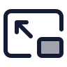 Picture In Picture Exit icon preview