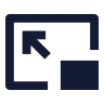 Picture In Picture Exit icon preview
