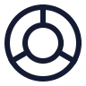 Pie Chart 08 icon preview