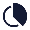 Pie Chart 09 icon preview