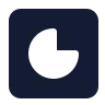 Pie Chart Square icon preview