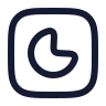 Pie Chart Square icon preview