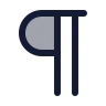 Pilcrow icon preview