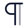Pilcrow icon preview