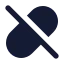 Pilloff icon with solid standard style