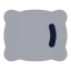 Pillow icon with bulk rounded style