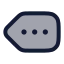 Pincode icon with duotone rounded style