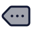 Pincode icon with duotone standard style