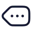 Pincode icon with stroke rounded style