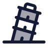Pisa Tower icon preview