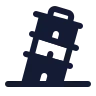 Pisa Tower icon preview