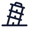 Pisa Tower icon preview