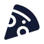 Pizza icon with solid standard style