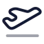 Planetakeoff icon with twotone rounded style