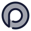 Plaxo icon with duotone standard style