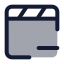 Playlistminus icon with duotone standard style