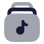 Playlist icon with bulk rounded style