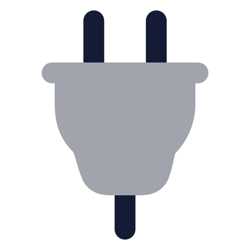Plug 03 Icon in Bulk Rounded style