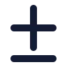 Plus Minus 01 icon preview