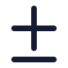 Plus Minus 01 icon preview